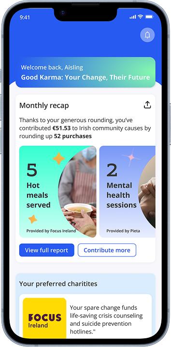 Banking app mockup 4