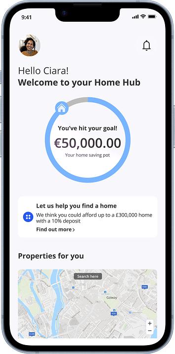 Banking app mockup 7
